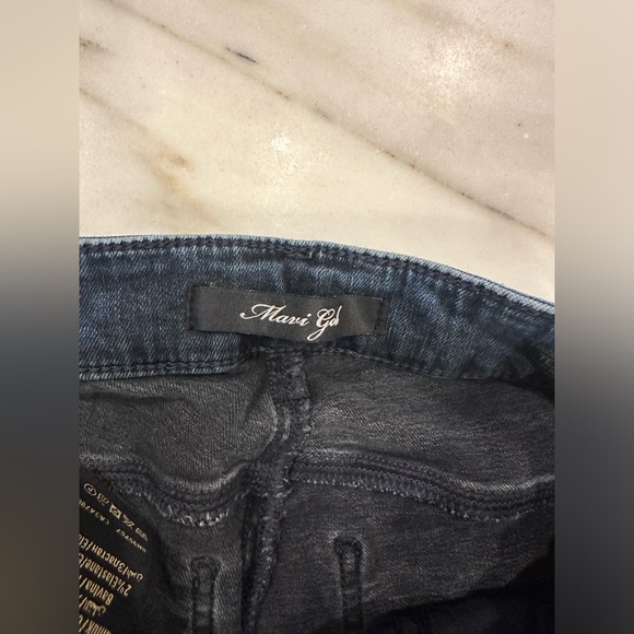 MAVI GOLD Tess Twisted High-rise Twisted Skinny blue jeans in women’s size 26 - Picture 3 of 11